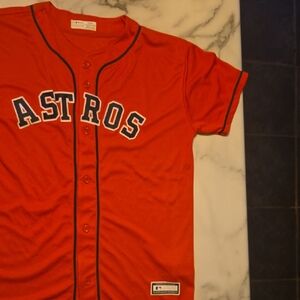 Houston Astros MLB XL Orange jersey